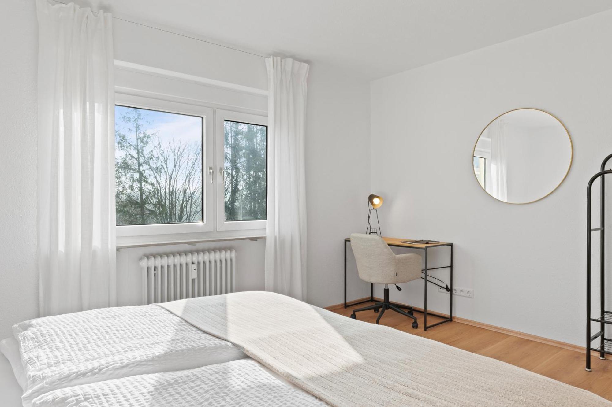 Roomfall Am Kurpark Mit Blick Ins Gruene-Parkplatz-Waschmaschine-Kueche-Wifi Бад Рапенау Екстериор снимка